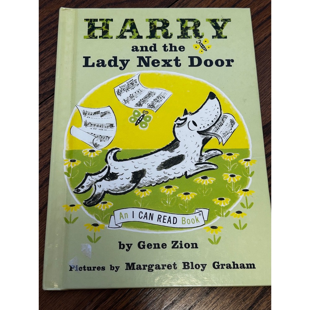 Harry and the Lady Next Door Gene Zion Margaret Bloy Graham Weekly Reader 1960